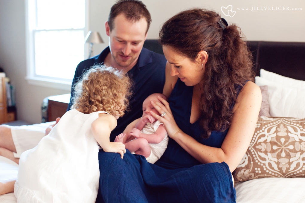 lifestyle newborn family photography