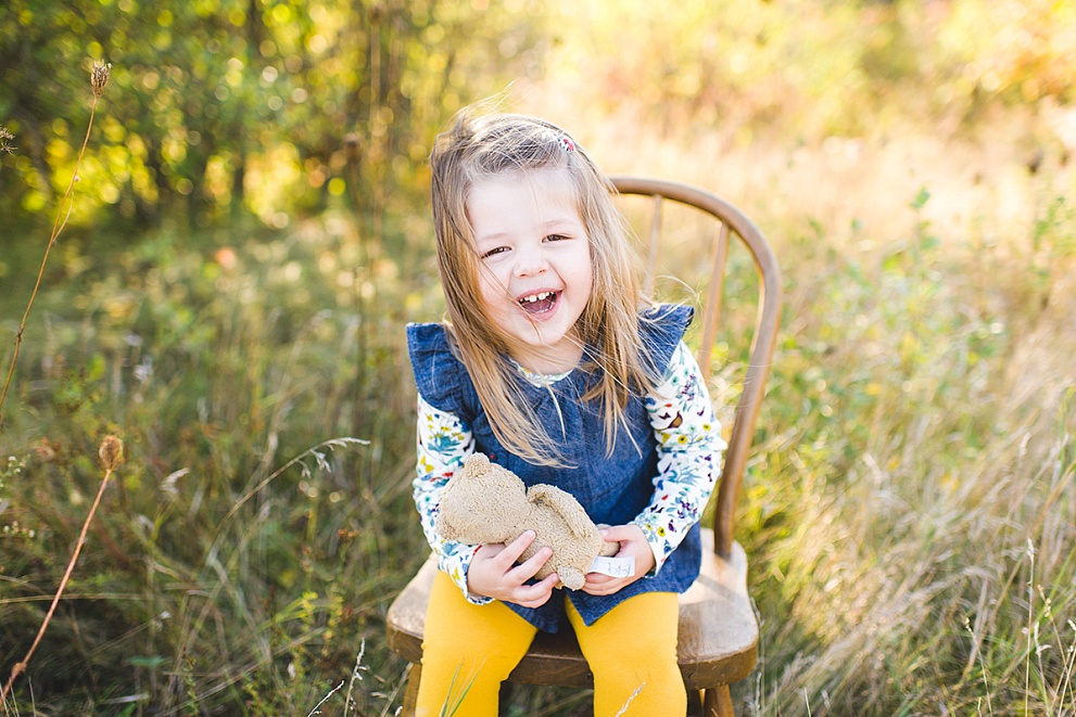 fun child photo shoot outdoors 