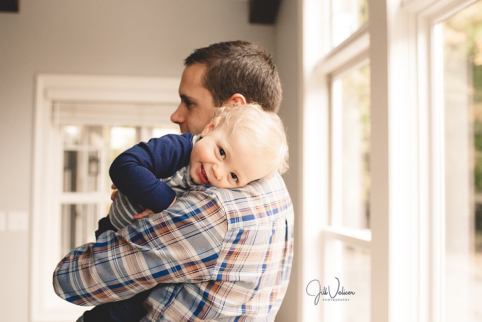 indoor baby session milestone photos