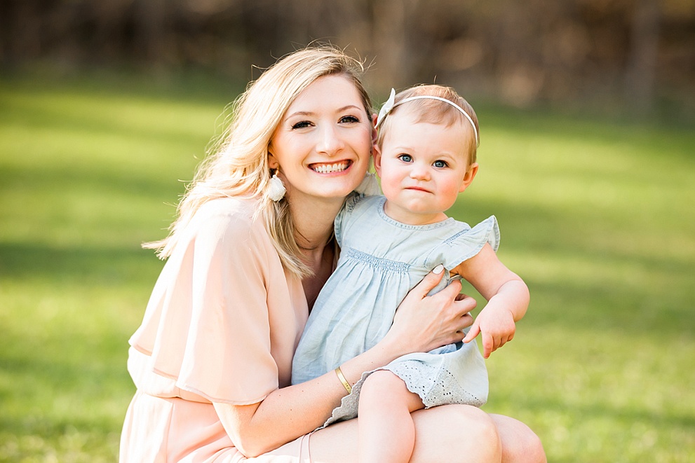 family baby photography session